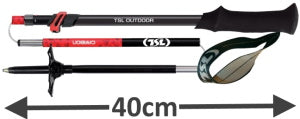 TSL Tour Carbon 5 Light Twist Trekking Poles